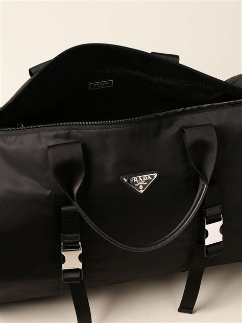 prada black travel bag|prada overnight bag.